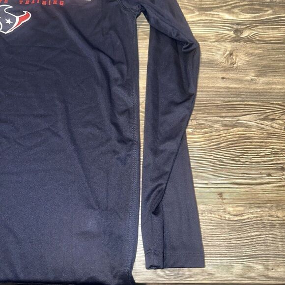 CJ Stroud Houston Texans Mens Small Combine Tee. Long Sleeve. Blue. NWT. Z - Picture 4 of 6
